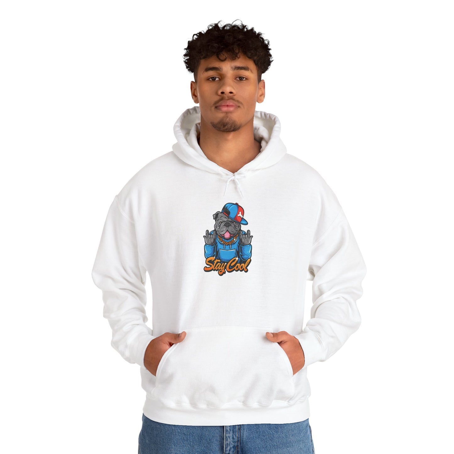 Cool Dog Graphic Hoodie - Stay Cool Sweatshirt for Pet Lovers