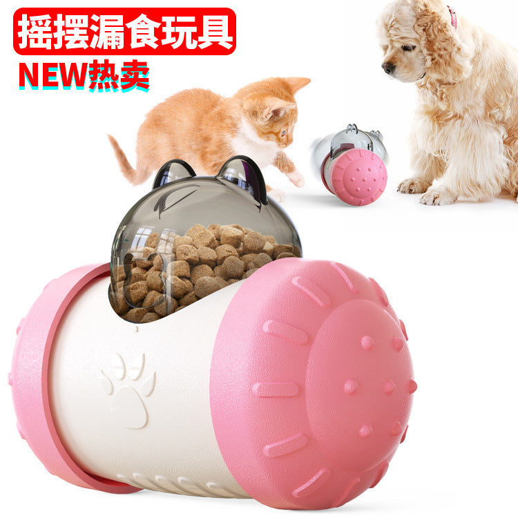 Pet Supplies Hot Tumbler Puzzle Slow Food Leakage Ball Without Electric Pet Dog Toy