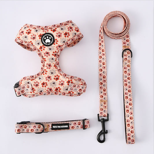 Pattern New Dog Chest Strap Can Be Adjusted To Go Out To Walk The Dog Rope