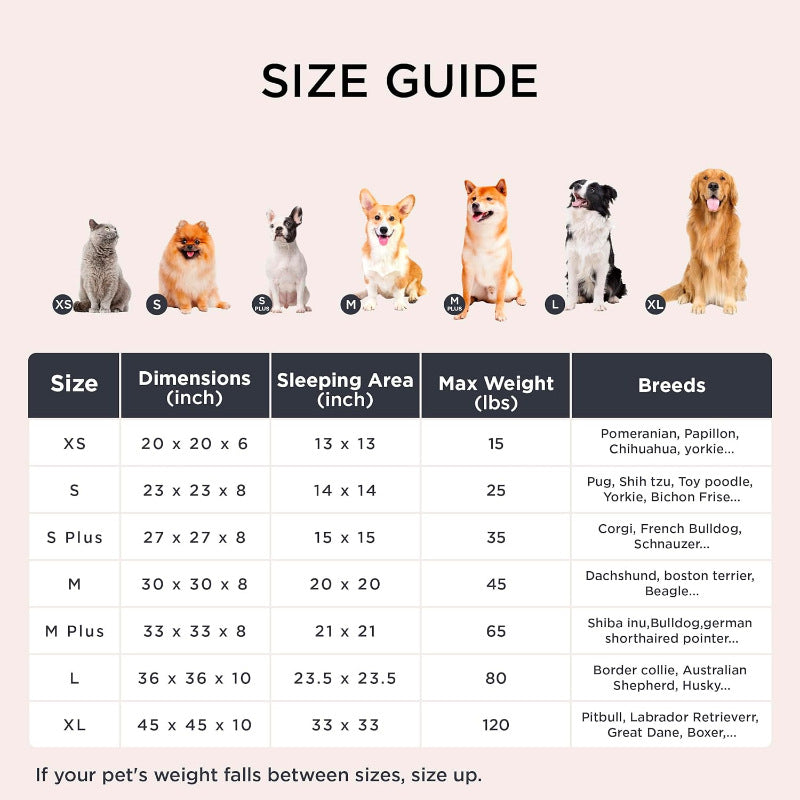 Doghouse Donut Washable Pet House Non-Slip Round Plush Faux Fur Cat House For Medium Dogs