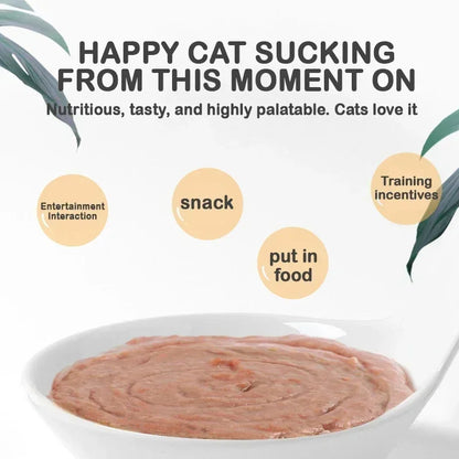 60 Pieces/Box Cat Snacks Cat Strips Whole Box Cat Snacks Tuna Chicken Cat Fattening Pet Snacks Cat Food Cat Food Snack